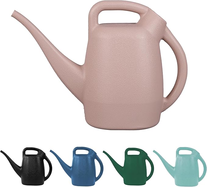 Chapin 48008 Watering Can, Garden, Indoor and Outdoor Plants, Recycled Plastic, Made in USA, 1/2 Gallon, Rose