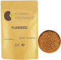 Flax Seeds Whole 7.5 Ounce, Nutrient-Rich Superfood for Smoothies, Baking & Healthy Recipes, Natural, Non-GMO, No Added Preservatives, High in Omega-3, By CARMEL ORGANICS