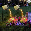 VOOKRY Solar Watering Can Lights, 2 Pack Retro Large Hanging Solar Lights Outdoor Decorative Waterproof Garden Decor for Outside Patio Yard Porch Lawn, Gifts for Mom Women Grandma Mother's Day