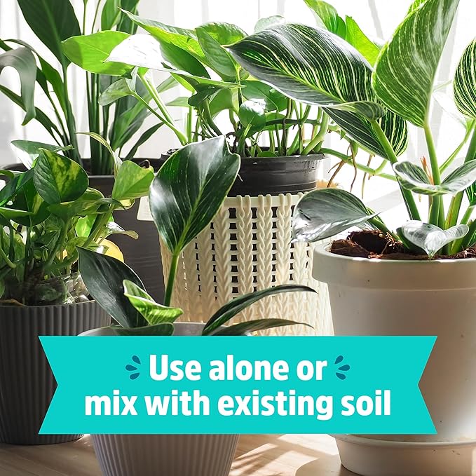 Back to The Roots Organic Indoor Soil Compressed Block Expands to 6 Quarts