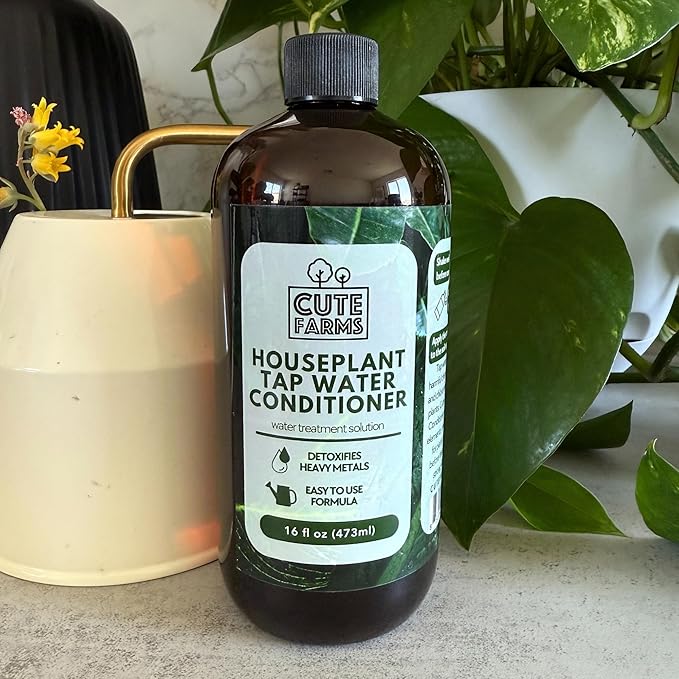 Tap Water Conditioner for Houseplants, Hydroponics, & Aquariums | 16oz | Detoxifies Heavy Metals, Remove Chlorine & Chloramines, Balance pH, Support Plant Growth - Cute Farms