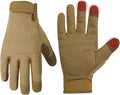 HANDLANDY Work Gloves for Men & Women, Utility Mechanic Working Gloves Touch Screen, Flexible Gardening Gloves for Yard