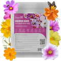 10 Varieties Cosmos Seeds,1 Ounce Over 5000+ Crazy Blend Cosmos Wildflower Seeds -Sensation Mix, Candystripe, Gloria and Sulphur, Non-GMO | Heirloom | Open Pollinated