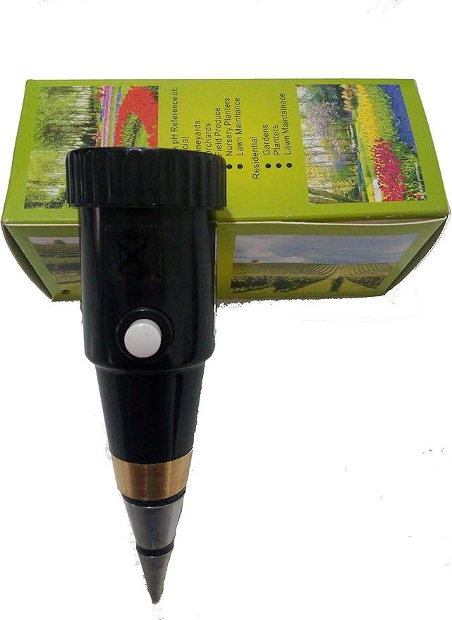 Professional Soil pH Meter Tester Moisture Sensor Soil water monitor Soil Tester PH Instrument Hygrometer monitor humidity data logger recorder PH range 3~8ph Moister range 1~8