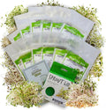 Handy Pantry Organic Sprouting Seed Assortments - Microgreens, Sprout Seeds Variety Pack (12 Pack - Premeasured)
