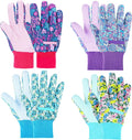 Gardening Work Gloves, Flexible and Breathable Garden Gloves, Gardening Gifts for Women, Machine Washable
