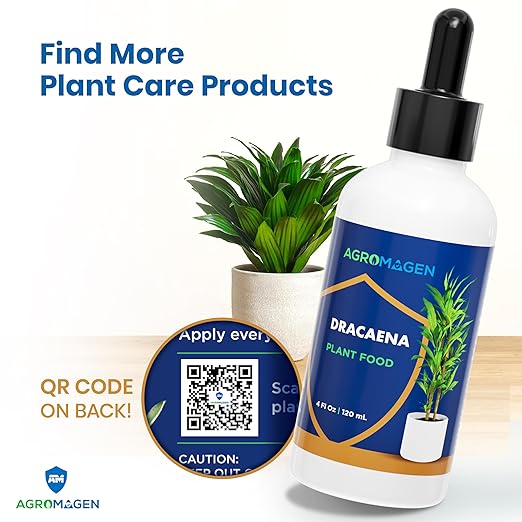 Plant Food with Essential Nutrients & Chelated Micronutrients, Liquid Fertilizer (4 fl.oz.) (Dracaena)
