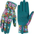 fauson Gardening Gloves - Gardening Gloves for Women Firm Grip Breathable Garden Gloves Thorn Proof for Digging, Planting
