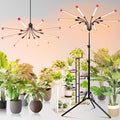 FECiDA Gamechanger! 90 Watt Power Draw, NO Need Adapter, 10Head Grow Light with Tripod Stand, 2026 Big Coverage LED Grow Lights for Indoor Tall Plants, Bonsai Tree, 4/8/12/16/20H Timer