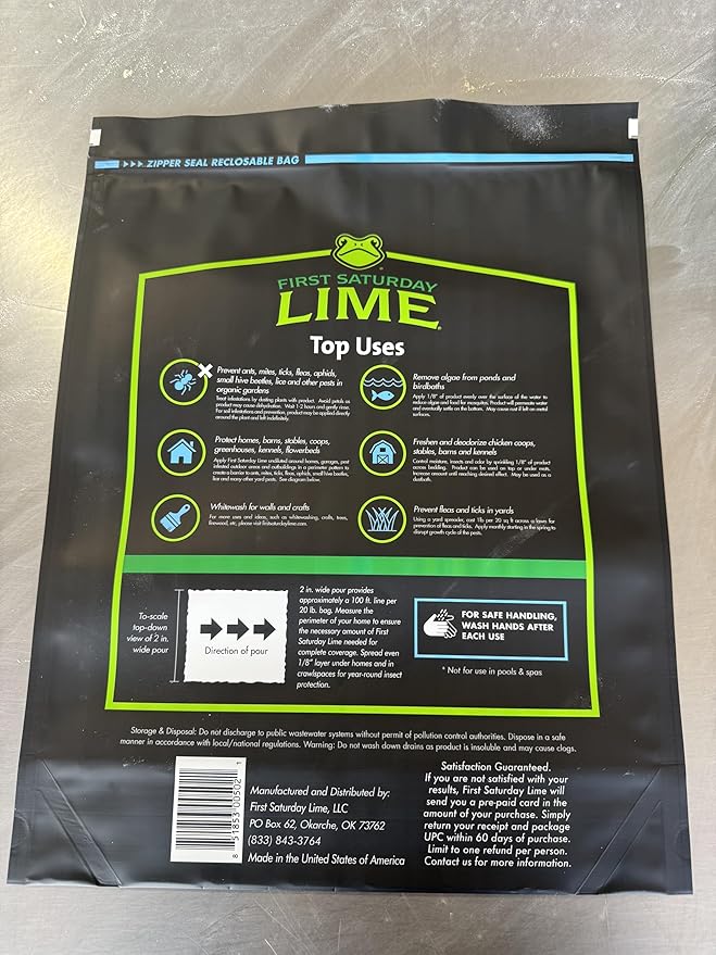 First Saturday Lime 5lb Bag