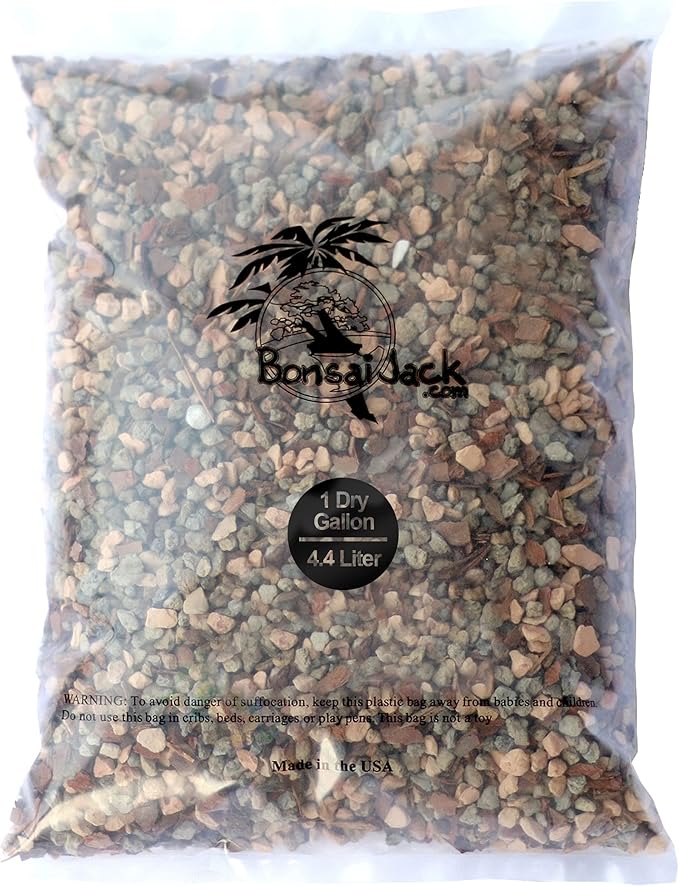 Bonsai Jack Succulent, Cactus and Bonsai Soil - Jacks Gritty Mix - 1 Gallon – Fast Draining – Fight Root Rot – Optimized pH …