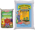 Wiggle Worm Soil Builder Worm Egg Material Raised Bed Mix 18 Quart Bag and Hoffman Horticultural Vermiculite Soil Amendment 40 Pound Bag