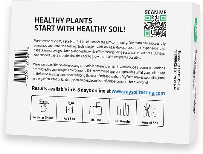 MySoil Test Kit PRO Pack, Unlock Your Lawn & Garden Potential, Complete & Accurate Nutrient and pH Analysis with Recommendations Tailored to Your Soil and Plant Needs | 2 Test Kits + 1 Soil Probe