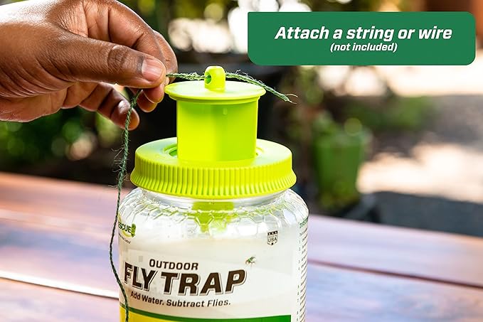 RESCUE! Outdoor Fly Trap - Reusable - 4 Traps