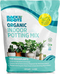 Back to The Roots 100% Organic Indoor Potting Mix (6 Quart),Promotes Healthy Houseplant Growth,Made in The USA,(Pack of 8)