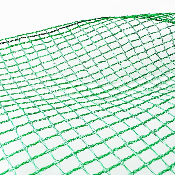 4x30 FT Plastic Garden Fence with 50 Zip Ties – Green Heavy Duty Temporary Safety Fencing for Animals, Snow, Poultry, Deer, Yard & Construction