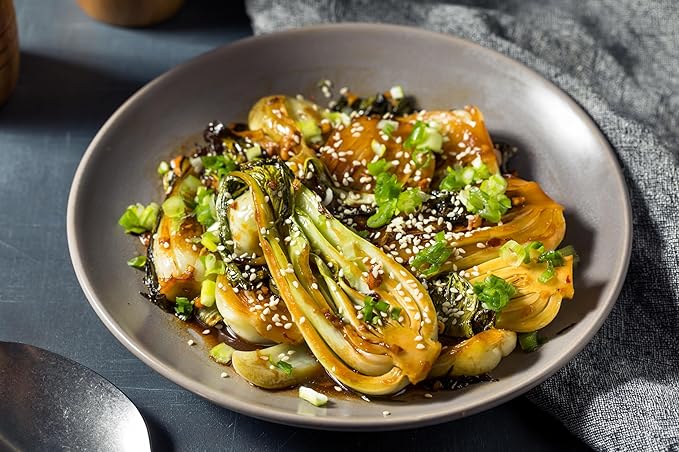 Bok Choy Cabbage Seeds for Planting – Plant & Grow Heirloom Bok Choy Cabbage in Home Outdoor Vegetable Garden, Brassica rapa subsp. chinensis– 3 Packets