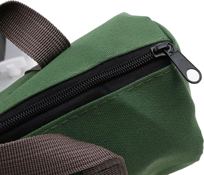 Wide Mouth Tool Bag Heavy Duty Capacity Handbag Portable Multi-function Tool Bag For Storage Wrench Screwdrivers Tool Storage Garden Tool Storage Organizer Hardware Accessories Storage