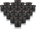 Gardenera Fabric Grow Bags - 20-Pack 2 Gallon Planters with Handles, Thickened Nonwoven Fabric for Stronger and Healthier Plants