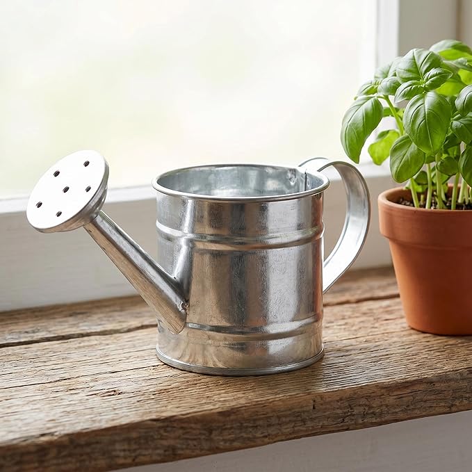 Kisangel 5pcs Mini Watering Cans, Small Watering Can Miniature Metal Water Buckets for Home Decor, Garden Scenes, Photography Props