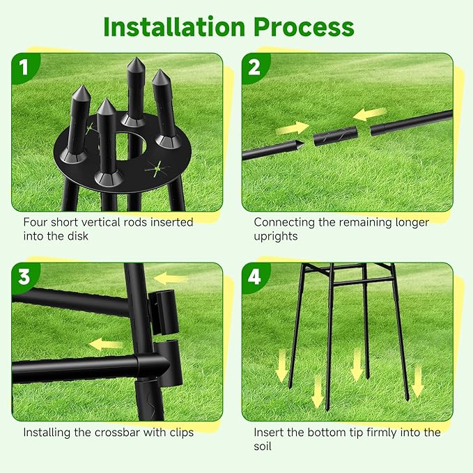 1 Pack Garden Obelisk Trellis for Climbing Plants Outdoor Indoor Pots, Plant Trellis for Climbing Plant Support for Climbing Plants Garden Trellis for Indoor Potted Plants, Vines, Climbing Rose