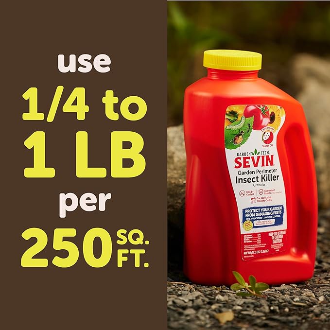 Sevin Garden Perimeter Insect Granules 3lb