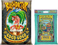 FoxFarm Bush Doctor Coco Loco 2cu ft Potting Mix + Ocean Forest 12qt Potting Soil Bundle - for Garden Plants and Flowers