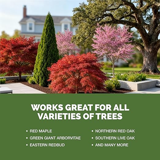Tree Fertilizer – Liquid Plant Food for Healthy Roots & Foliage in Trees & Shrubs, 32oz