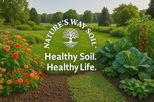 Nature’s Way Soil Liquid Lawn Soil Conditioner – Humic Acid & Kelp Liquid Aeration for Compacted Soil – Root Growth Booster for Grass & Lawns – 32 oz Concentrate