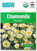 Back to The Roots 100% Organic Seed Packet - Chamomile 'German' 70mg
