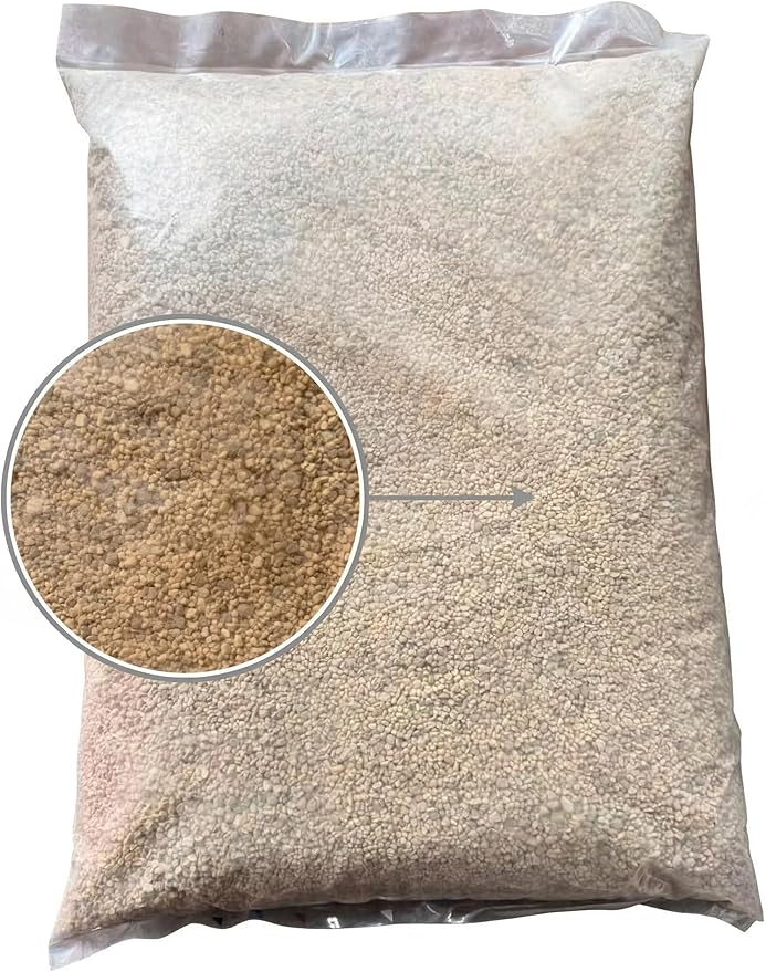Premium Succulent & Bonsai Soil Mix with Fired Akadama, Kanuma, Ezo Volcanic Sand & Pumice - Fast Draining Volcanic Rock Substrate for Cacti & Alpine Plants - 10 Liters (13.5 lbs)