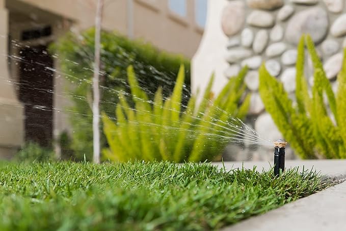 Rain Bird 22SAPROPR Pressure Regulating (PRS) High-Efficiency Pro Rotary Sprinkler, Hand Adjustable 45°- 270° Pattern, 17' - 24' Spray Distance, 4" Pop-up Height