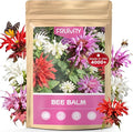 4000+ Bee Balm Seeds for Planting, Color Mix Native Wildflower Seeds, Heirloom & Open Pollinated Perennial Flower Seeds to Plant Outside Flower Herb Garden