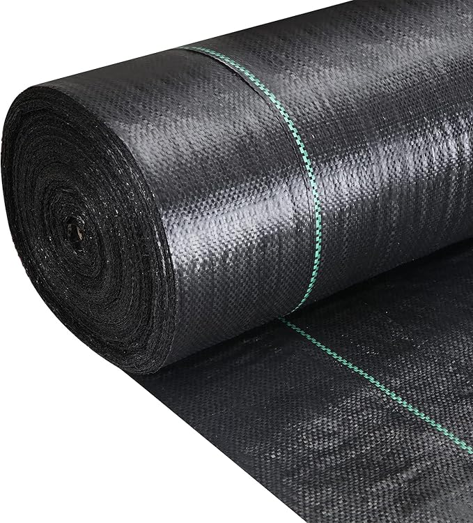 Driveway Fabric 6.5x300 ft - Commercial Weed Barrier, Heavy Duty 3.5OZ Landscape Fabric for Road, French Drain, Erosion Control, Construction Projects