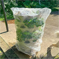 Insect Bird Barrier Mesh, Garden Netting Barrier, Bird Netting, Netting for Plant with Drawstring, 3.5 x 4.6 FT Tomato Protective Cover, Large Potted Fruit Protectors Cover for Blueberry