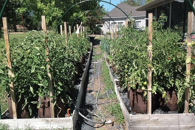 MAUI MIKE'S Root Pouch 10 Gallon/ 10 Pack Heavy Duty Grow Bag. Plant Fabric Pots with Handles. Grow Fabric Pots & Bags for Tomatoes,Vegetables and Flowers. Made from Recycled Water Bottles.