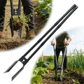 Post Hole Digger,54 Inch Heavy Duty Metal Hole Digger Tool for Digging,Grey Manual Tool for Transplant, Camping,Gardening.