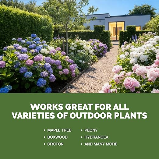 Plant Food Outdoor – Liquid Plant Fertilizer for All Plants, Vigorous Growth & Strong Roots, 1 Gallon