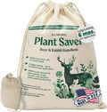 Deer & Rabbit Repellent – All-Natural, Scent-Based Protection – Safe for Pets & Plants – Lasts Up to 6 Months – Also Repels Elk, Moose & Rodents – 2 lbs with 10 Refillable Bags