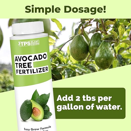 Avocado Tree Fertilizer, Complete Liquid Avocado Plant Food, 8 oz (250mL)