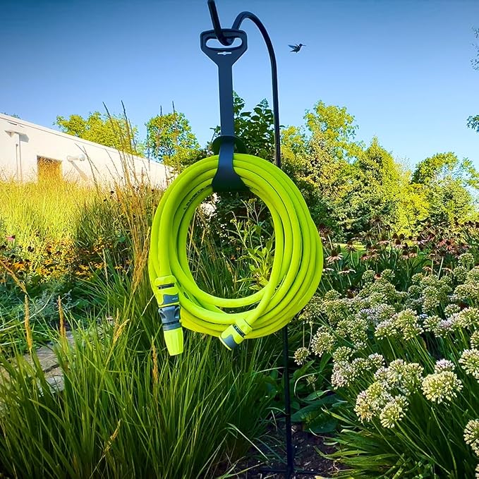 Flexzilla HFZG12050QN Garden Hose Kit with Quick Connect Attachments | Lightweight Coils Easily | Quick Connect Couplers | Won't Kink Under Pressure