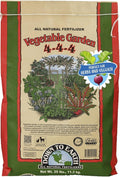 Down To Earth All Natural Fertilizers Organic Vegetable Garden - Plant Food for Vegetables, Herbs, Greens and Raised Beds 4-4-4, 25 lb