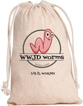 Red Wigglers Composting Worms - 1/8lb Red Worms for Composting - Use on Worm Castings for Plants, Garden, Worm Farm & Compost Starter, Easy to Manage
