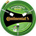 Continental Pathfinder ECO Green Garden Hose 5/8in Inside Diameter x 50ft Length Male x Female Garden Hose Thread Eco Brass Fittings