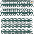 80PCS Garden Plant Supports Clips, 2 Sizes Adjusting Reusable Plant Clips for Supporting Stems of Flower Vine Vegetables Tomatoes Climbing
