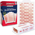 Catchmaster Mouse & Insect Glue Boards 60pk, Mouse Traps Indoor for Home, Adhesive Bug Catcher, Rat & Rodent Sticky Trap, Bulk Glue Traps Used by Pros, Pest Control for Home