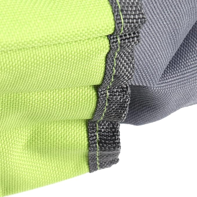 Large Capacity Tool Storage, Garden Tote, Portable Gardening Tools Carrier with 9 Pockets, Comfortable Handle and Elastic Straps, Oxford Cloth for