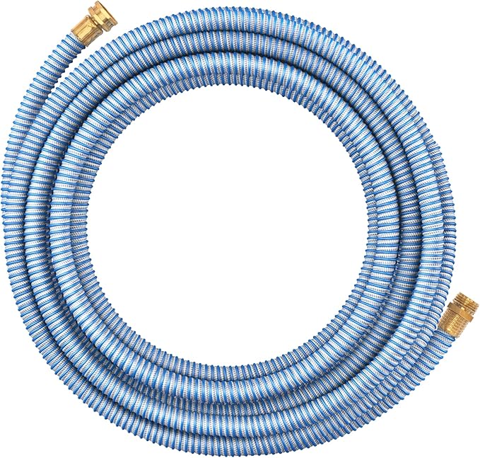 Continental Kinkguard Blue Garden Hose, 5/8in Inside Diameter x 50ft Length, Male x Female Garden Hose Thread