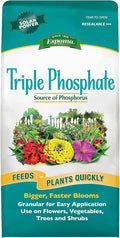 Espoma Triple Phosphate Fertilizer 0-45-0, 6.5lb. Bag; Promotes Root Growth and Blooming in All Flowering Plants, Trees, Shrubs, and Vegetables. Granular for Easy Application. Pack of One.