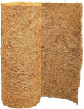 SUNYAY 12x80 inch Natural Coco Liner Roll Coconut Coir Liner Sheets Coco Mat for Planter Window Box Flower Basket Garden Decoration Animal Pet Pad Liner